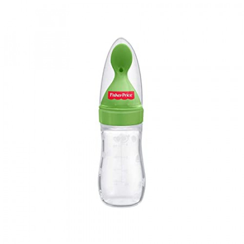 Fisher-Price 125 ml Squeezy Silicone Food Feeder Green (02015310)
