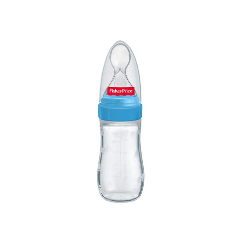 Fisher-Price Ultra Care Soft Spoon Food Feeder 125ml, Blue (3W-MYBR-9ZWJ)