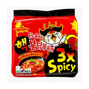 Samyang 3X Korean Spicy Ramen 700gm (Family Pack)