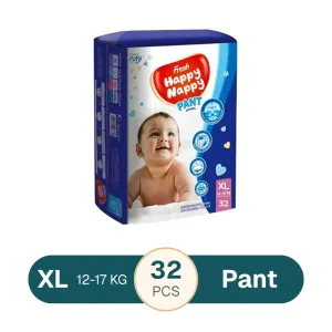 Fresh Happy Nappy Pant Diaper XL 12-17Kg 32 Pcs