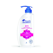 Head & Shoulders 2-in-1 Smooth and Silky Anti Dandruff Shampoo + Conditioner for Women & Men 650 ml