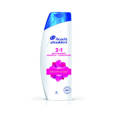 Head & Shoulders 2-in-1 Smooth and Silky Anti Dandruff Shampoo + Conditioner for Women & Men 340ml