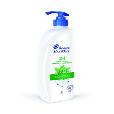 Head & Shoulders 2-in-1 Cool Menthol Anti Dandruff Shampoo + Conditioner for Women & Men 650 ml