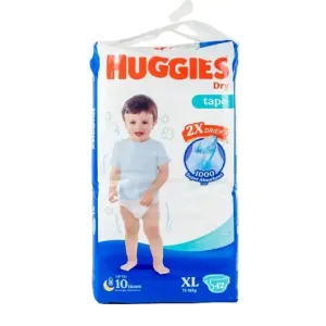 Huggies Dry XL Belt Diaper 11-16kg - 42 Pcs (Malaysia)