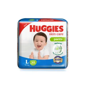 Huggies Skincare Pants L 30's Pack (9-14Kg)