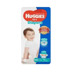 Huggies Dry XXL Belt Diaper Over 14kg+ - 40 Pcs (Malaysia)