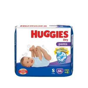 Huggies Dry Small Pant Diaper 4-8Kg - 70 Pcs (Malaysia)