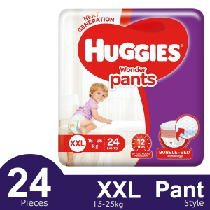 Huggies Wonder Pant System Baby Daiper (15-25 kg) (24 Pcs)