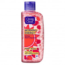 Clean & Clear Morning Energy Berry Blast Face Wash with Cooling Menthol 100ml