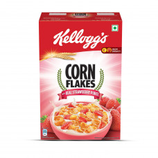 Kellogg's Corn Flakes Strawberry Puree Breakfast Cereal 300gm
