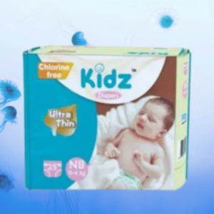 Kidz Baby Diaper Belt New Born (0-4 kg) 25 pcs