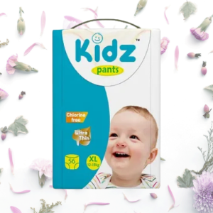 Kidz Baby Diaper Pant XL (12-18 kg) 56 pcs