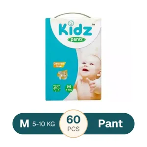 Kidz Baby Diaper Pant M (5-10 kg) 60 pcs