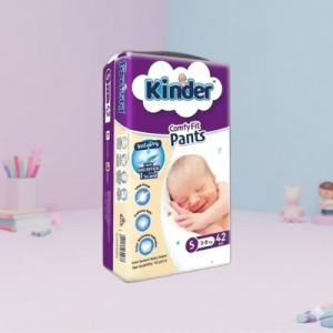 Kinder Diaper Comfy Fits Pants Jumbo S (3-8Kg) 42pcs