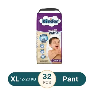 Kinder Diaper Confy Fit Pant XL size (12 to 20)kg 32 Pcs