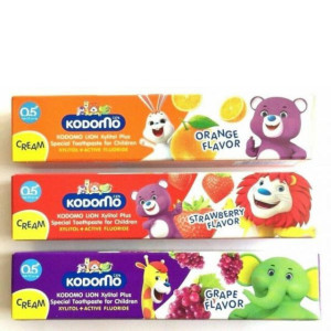 Kodomo Toothpaste Strawberry Orange Grape 40gm(Single)