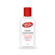 Lifebuoy Antibacterial Hand Sanitizer Total 10 Fliptop 50ml