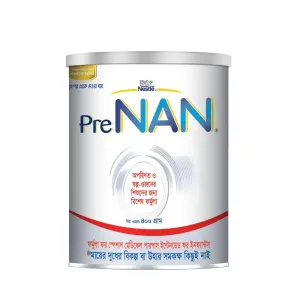 Nestlé Pre NAN Premature & Low Birth Weight Milk Formula (0-6 M) 400gm Tin