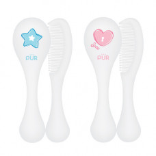 Pur Hair Brush and Comb (6905)