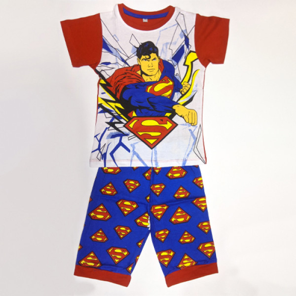 Boy's T-Shirt With Pant Superman
