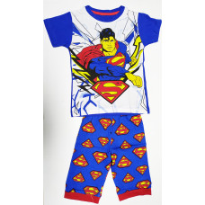 Boy's T-Shirt With Pant Superman - Blue