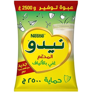 Nestle Nido Fortified Full Cream Milk Powder Pack - 2500g (UAE)