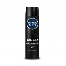 Nivea Men Deep Black Charcoal Darkwood Body Deodorant 150ml