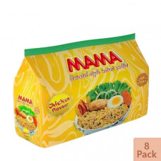 Mama Noodles Chicken Flavour 8 pcs 496 gm
