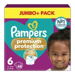 Pampers Baby Dry Size 6 Belt Jumbo Pack  Premium Protection Nappy 13-18kg 48pcs (UK)