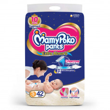 MamyPoko Pants Small 4-8 Kg 42 Pcs (Made in India)