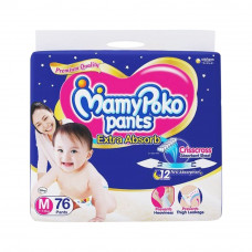 MamyPoko Pants Medium 7-12 Kg 76 Pcs (Made in India)