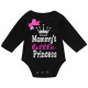 Baby Girl Long Sleeve Bodysuit Mommy's Little Princess