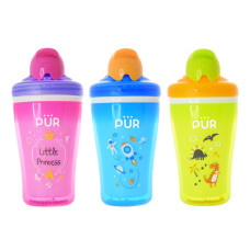 Pur Insulated Straw Cups 250 ml (9009)