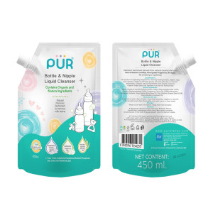 Pur Bottle & Nipple Liquid Cleanser Refill 450ml - 2403
