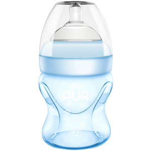 Pur Wide Neck Feeder 5oz 150ml 9001 Blue