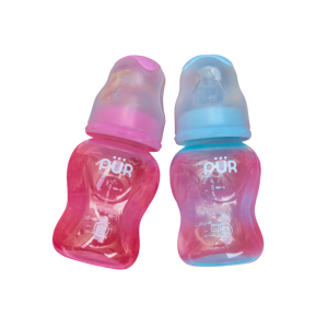 Pur Advanced Slim Neck Feeding Bottle 60 ml - 1800 (Pink / Blue)