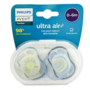 Philips Avent Ultra Air Orthodontic Pacifier Soother 0-6m