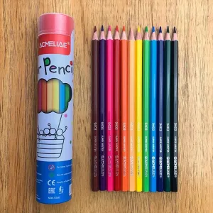 Acmeliae  (9801-12) Round Color Pencils Set