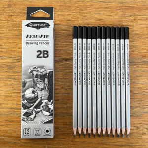 Acmeliae 8B Drawing Pencils (8000-2B) 12pcs Box