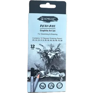 Acmeliae Graphite Art Set (43595 – 12 pcs)  
