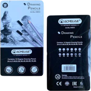 Acmeliae 12 Degree Drawing Pencil (12 Pcs) - 44053