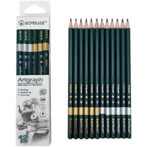 Acmeliae 2B Pencil - 12 Pcs - (6502)