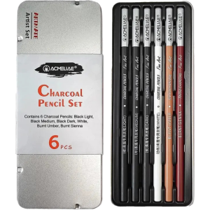 Acmeliae Charcoal Pencil (C‑0006)  