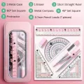 Anti-Myopia Compass & Ruler Set - 8 Pcs