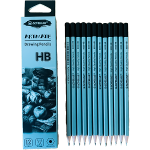 Acmeliae 8000 HB Drawing Pencil (12 pcs Paper Box)