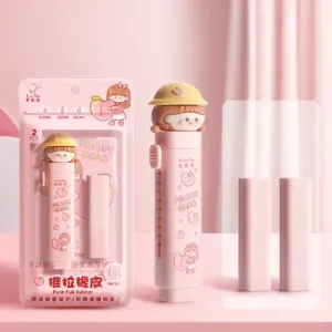 Peach Cake Push-pull Rubber