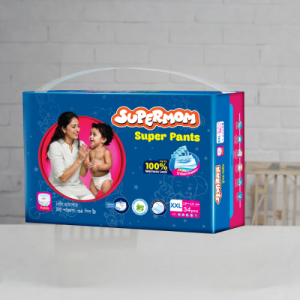 Supermom Baby Pant Diaper XXL (14-25) Kg - 34 pcs