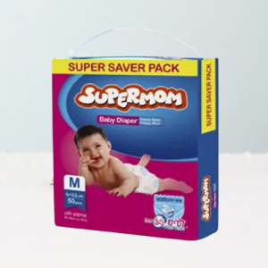 Supermom Baby Diaper Belt M (6-11 kg) 50 pcs