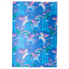 Smiggle Far Away A6 Exercise Book Cornflower Blue