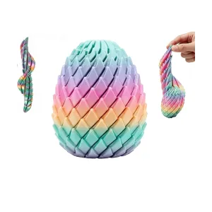 3D Printed Twisty Dragon Egg Toy